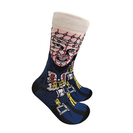 Good Luck Cotton Sock Herre Halloween morsomme sokker, voksen K