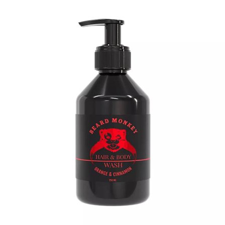 Beard Monkey Hair & Body Orange & Cinnamon 250ml