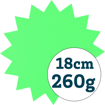 Tekstkartong Stjerne liten 180