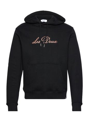 Cory Hoodie Hettegenser Genser Svart Les Deux*Betinget Tilbud