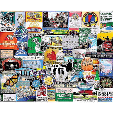 Palapelit I Love Vermont - 300/500/1000 palan palapeli