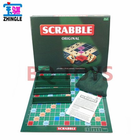 Spansk brætspil Puzzle Spansk brætspil Scrabble