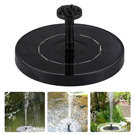 Solfontän Solcellsdriven Fontän vattenfontän / Vattenpump / Pump