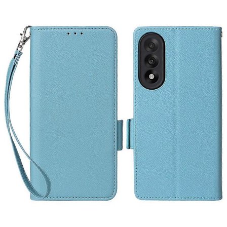 Yhteensopiva OnePlus Nord 5 5G / Ace 5 Ultra 5G -kotelon kanssa, jossa ranneke, litsirakenteinen PU-nahkainen lompakkopuhelinkotelo