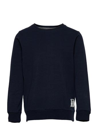 Nkmhonk Ls Sweat Unb Sweat-shirt Tröja Blå Name It