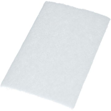 Skurnylon Hvit Fin 10-Pakk