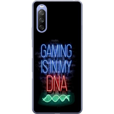 Yhteensopiva Puhelinkuori Sony Xperia 10 III Viktor Gyökeresin muotokuva vihreässä paidassa, jossa on leijonamotiivi ja intensiivinen vihreä tunnelma