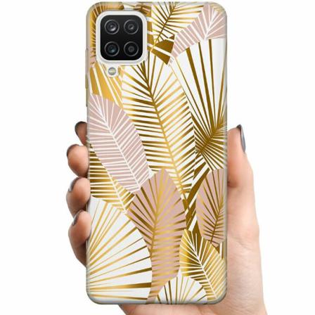 Samsung Galaxy A12 Tpu Mobilskal Guld