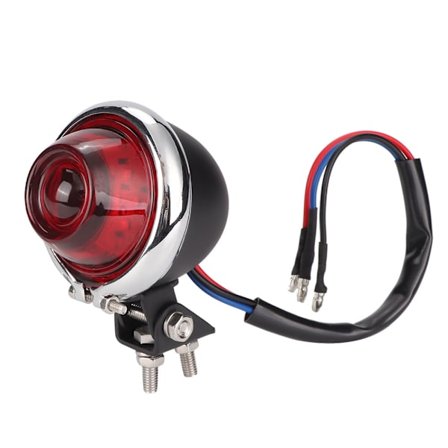 Vintage Convex LED Moottoripyörän Takavalo Jarruvalo Ajovalo Merkkivalo Yhteensopiva Honda