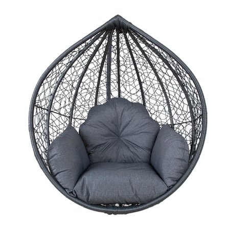 Pute til hengende stol DROPLET, mørkegrå