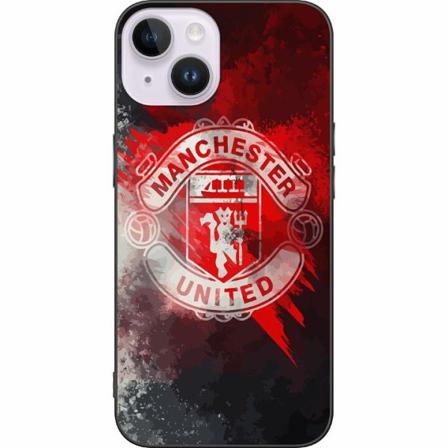 Apple Iphone 14 Plus Svart Skal Manchester United Fc