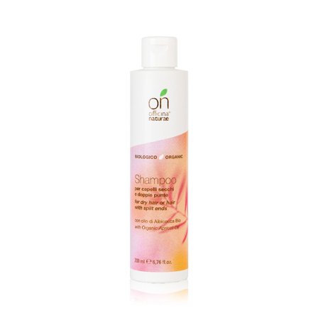 Officina Naturae OnYou SHAMPOO PER CAPELLI SECCHI E DOPPIE PUNTE 200ml - Shampoo Anticrespo