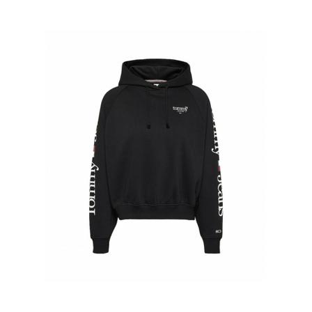 Tommy Hilfiger, Sweatshirts ; Hoodies Zwart, Dames, Maat:2XS