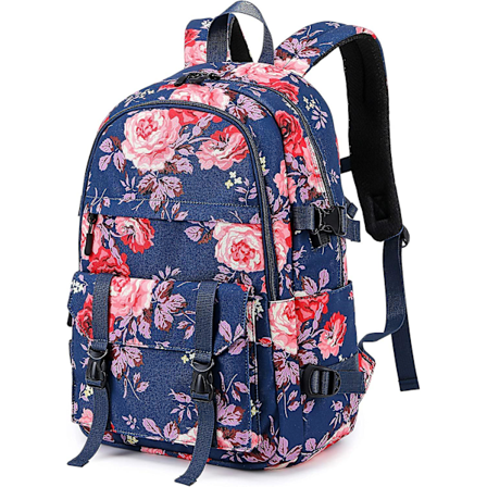 Skuldertaske College Skole Lærred Rygsæk Skoletaske College Gymnasium Rejse Skoletaske Skoletaske Teenager Piger