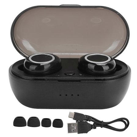 BTH?i30 Bluetooth 5.0 Stereo True Wireless Øretelefon Støyreduksjon Binauralt Headset Sølv Svart