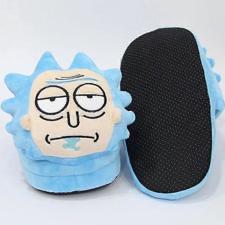 Sarjakuva Rick ja Morty Pehmo Tossut Animehahmo Rick Sanchez Pariskunta Huonekalut Tossut Loman Syntymäpäivälahja Tukku LGL