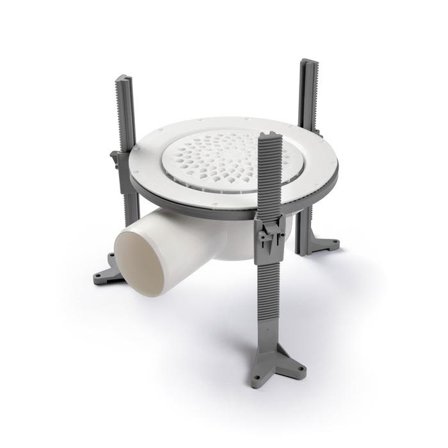 Purus Ymer 7110772 Gulvsluk 150 x 75 mm, sideutløp, Innendørsavløp