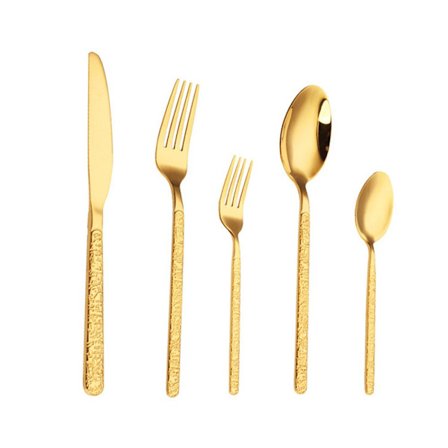 Set Cutlery GOLD - varastossa