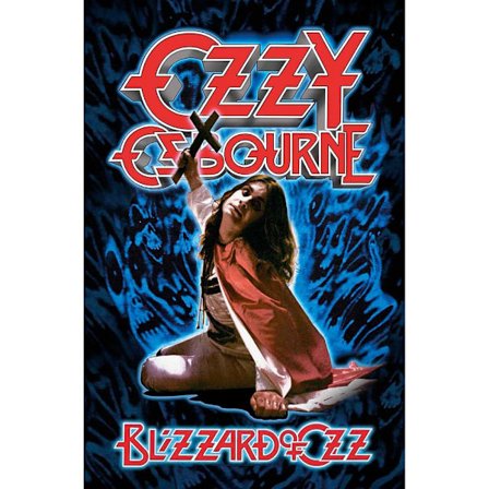 Posterflagga - Ozzy Osbourne - Blizzard of Ozz