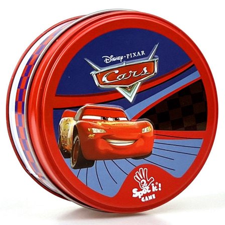 Snabbt Symbolmatchande Observationsspel - Roligt Familjespel - Upptäck den Röda Bilen