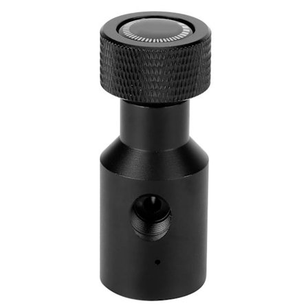 CO2 Genopfyldningsadapter Flaskekontakt Regulator On/Off Adapter med 2 udgangsporte til sodavandsbeholder