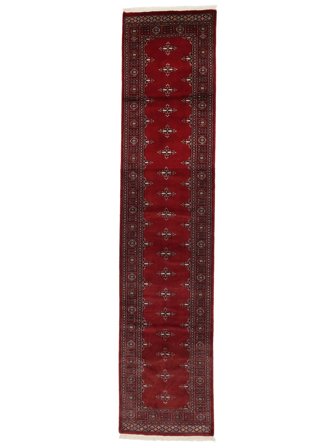 Medallion Piccolo Pakistan Bukara 2Ply Tappeto 79X356 Lana