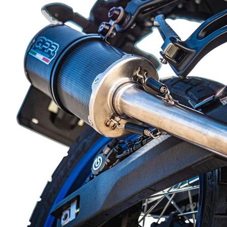 Slip-On Uitlaat G.P.R Dual Poppy - Yamaha Tenere 700 World Raid 2022-2024