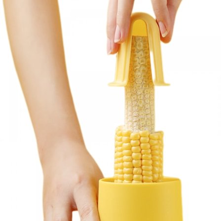 Majs og hvidløgsskræller, multifunktionel 4-i-1, majsskræller, majstærsker, majskern
