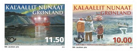 Grønland - Norden 2014 - Postfrisk sæt 2v