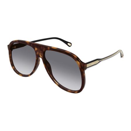 Chloé SunBril , Bruin , Dames , Maat: ONE Size Zonnebrillen