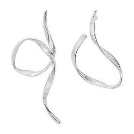 Geometriske lange øreringe, unikke metaltilbehør, lette smykker, linjeøreringe, uregelmæssige øreringe, legeringsmateriale