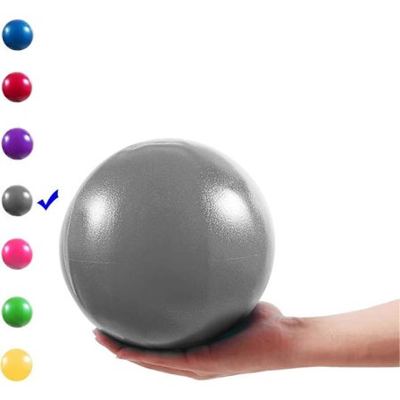 Mini Træningsbold, 23 cm Lille Gymnastikbold til Yoga, Pilates, Stabilitet, Barre, Fysioterapi