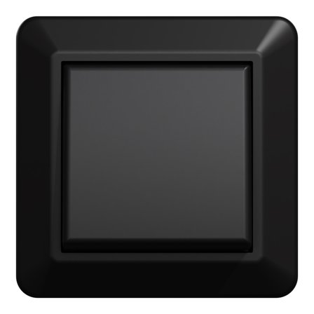 Elko EKO40004 RS Strømbryter svart, innfelt, 1-polet, Strømbrytere & vegguttak