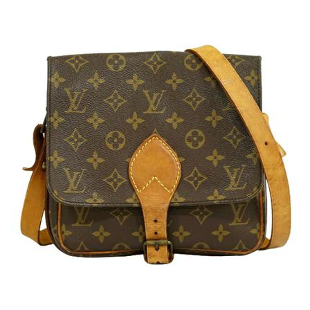 Louis Vuitton Vintage, Pre -owned Cartouchiere Bruin, Dames, Maat:ONE Size