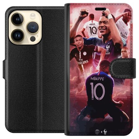 Kompatibel Tegnebogsetui til Apple Apple iPhone 14 Pro Mbappe