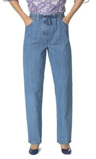 Jeans med strikkmidje Blå - 40 - Åshild