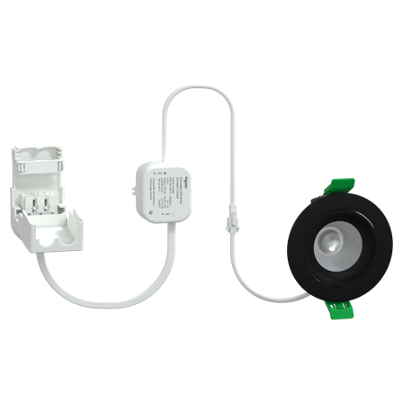 Schneider Electric IMT47261 Downlight 3000 K Svart, Belysning