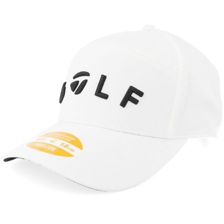 Taylor Made - Vit adjustable Keps - TM26 Ls Horizon Stock Hat White Adjustable @ Hatstore