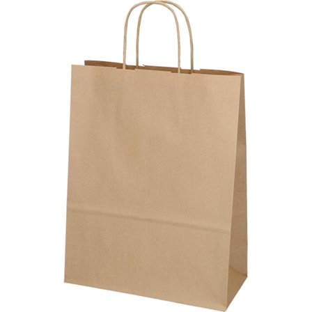 PAPIRPOSE BRUN 24X11X31CM