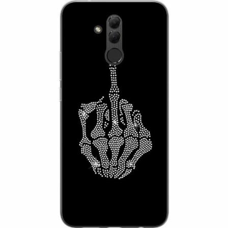 Huawei Mate 20 Lite Mjukt Skal - Fuck You Bling