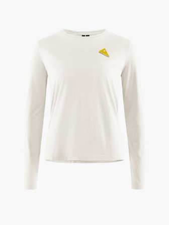 Klättermusen Runa Verkstad 1990 LS Tee Women's's - Snow - Women's - L