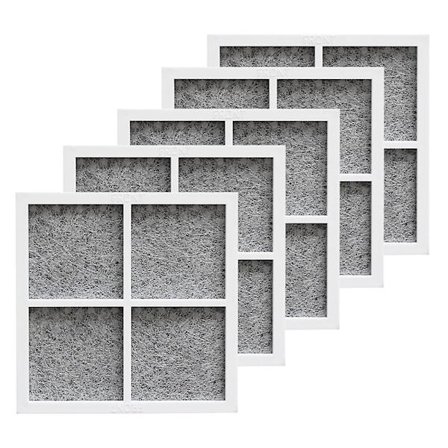 LG LT120F Køleskabsluftfilter, 5-pak, Udskiftningsfilter til frisk luft, Reservedele