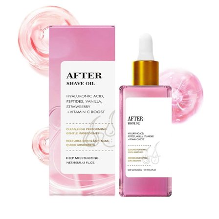 Jordgubbs Hårbalsam Aftershave Vård Eterisk Olja Lugnande Hud Återfuktande Och Närande Mjukgörande Daglig Behandlingsolja