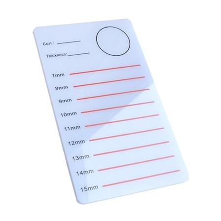 Øjenvippeforlængelsespalle Akryl Vippebakke Håndplade Vippeholder Løs Øjenvippeværktøj Vippe Selvklæbende Lim Palleholder