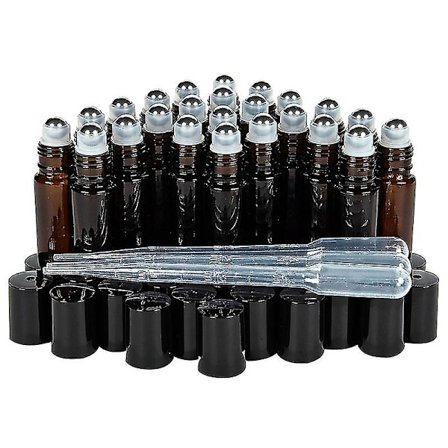 24 kpl Lasisia Rullapulloja