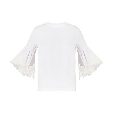 See By Chloé - Blusar - Vit - Dam - Storlek: M, Dam, Storlek: M