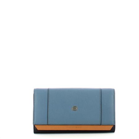 Piquadro, Wallets & Cardholders Niebieski, Kobieta, Rozmiar: ONE Size