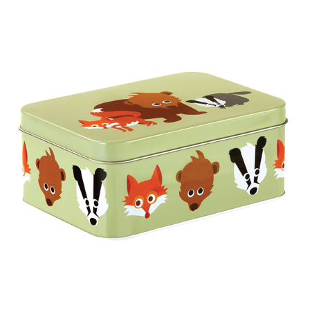 Blafre Matboks i metall, Lys grønn, 1 stk.