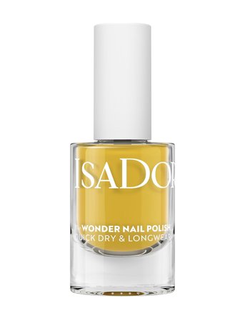 IsaDora The Wonder Nail Polish Quick Dry & Longwear 214 Ginger Yellow - Yellow - 5 ml