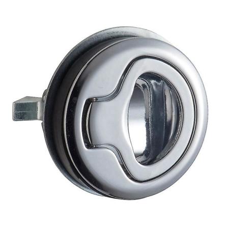 Rostfritt stål spoldraglucka Spärr Slam Spärr, Båtlucka Låsspolad dragspärr för Marine Boat Rv (1st, Silver)